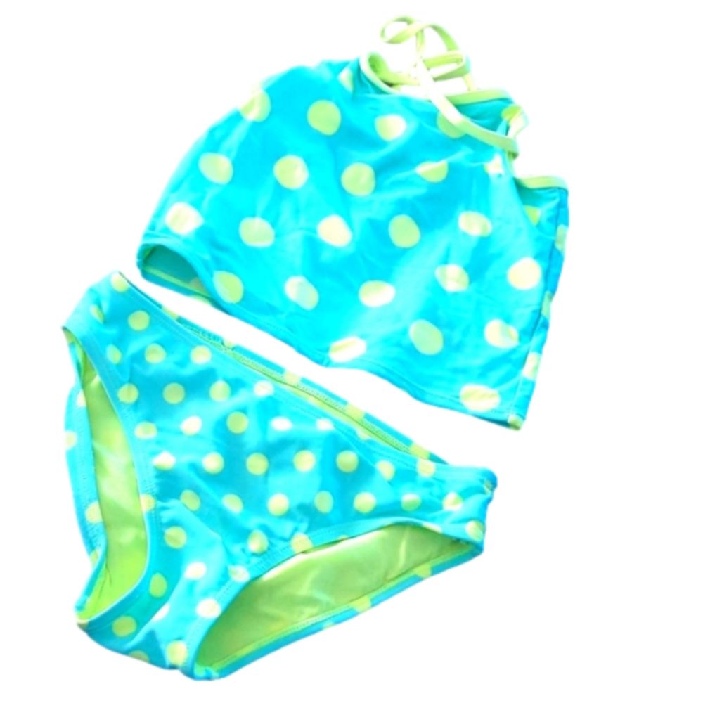 Girls two piece tankini swimsuit size 7